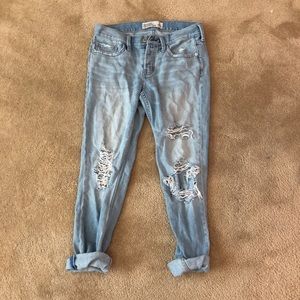 Abercrombie and Fitch boyfriend jeans